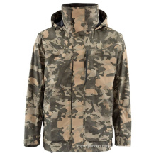 Custom Camo Two-layer Wading Jacket Men's Waterproof Fishing Jacket